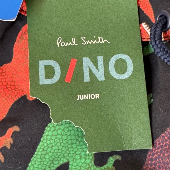 NWT PAUL SMITH Junior Dinosaur Print Swim Shorts Bathing Suit Size 6Y - Picture 9 of 12